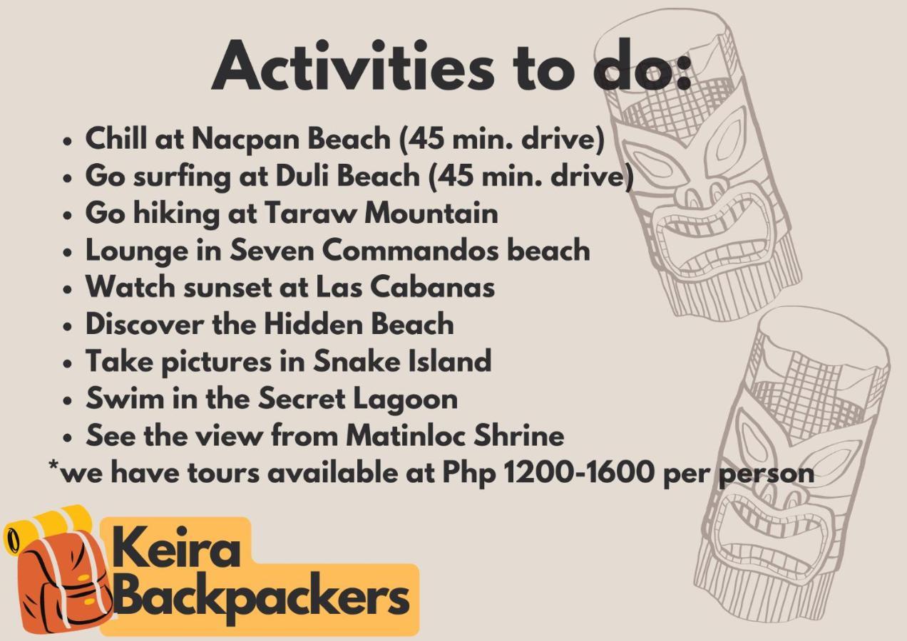 Keira Backpackers Hotel Ел Нидо Екстериор снимка